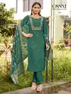 Monalisa Vol 5 By Ossm Viscos Kurti With Bottom Dupatta Wholesalers In Delhi